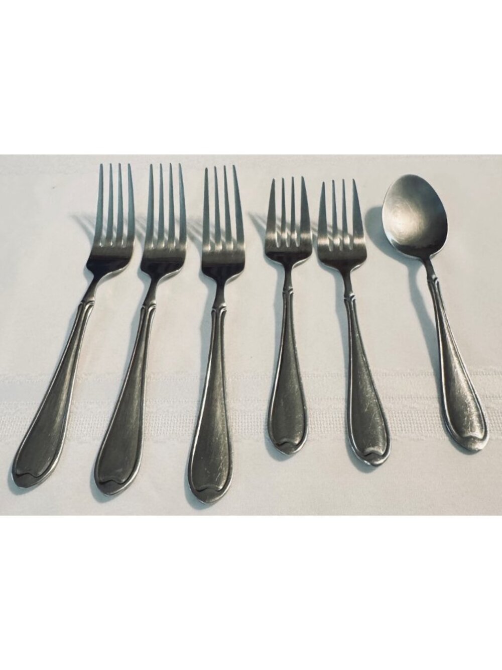 6 Wallace SUMMERSET Replacement Pieces Forks Salad Soup Spoon